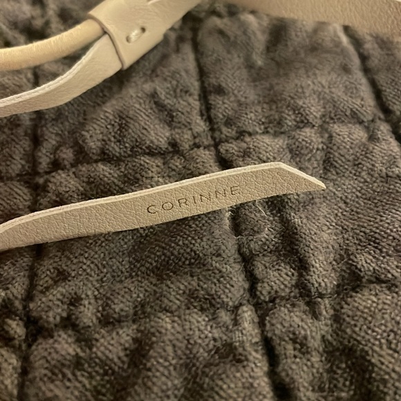 Corinne Long Leather Band Hair Tie - Picture 4 of 4